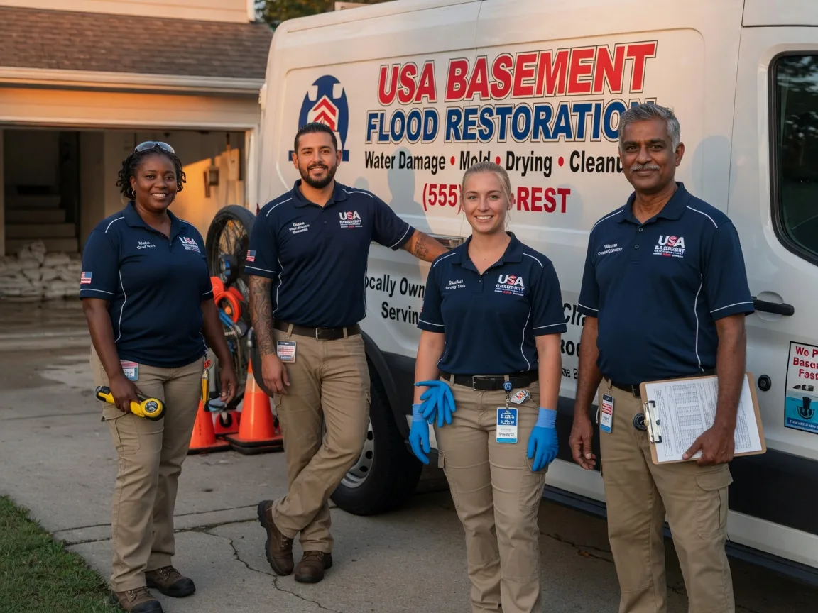 Basement Flood Cleanup company in Frankston, TX