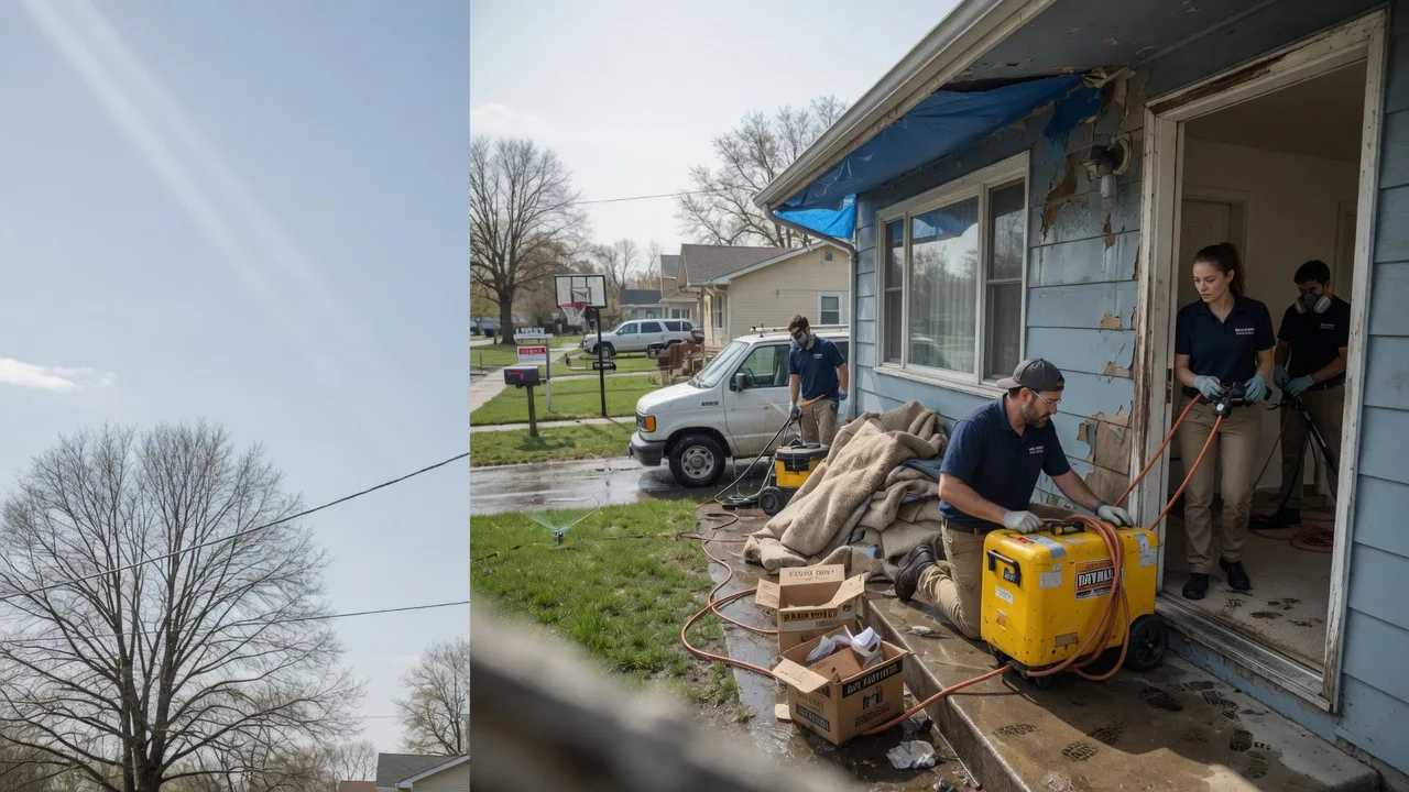 Basement Flood Cleanup in Frankston, TX near me